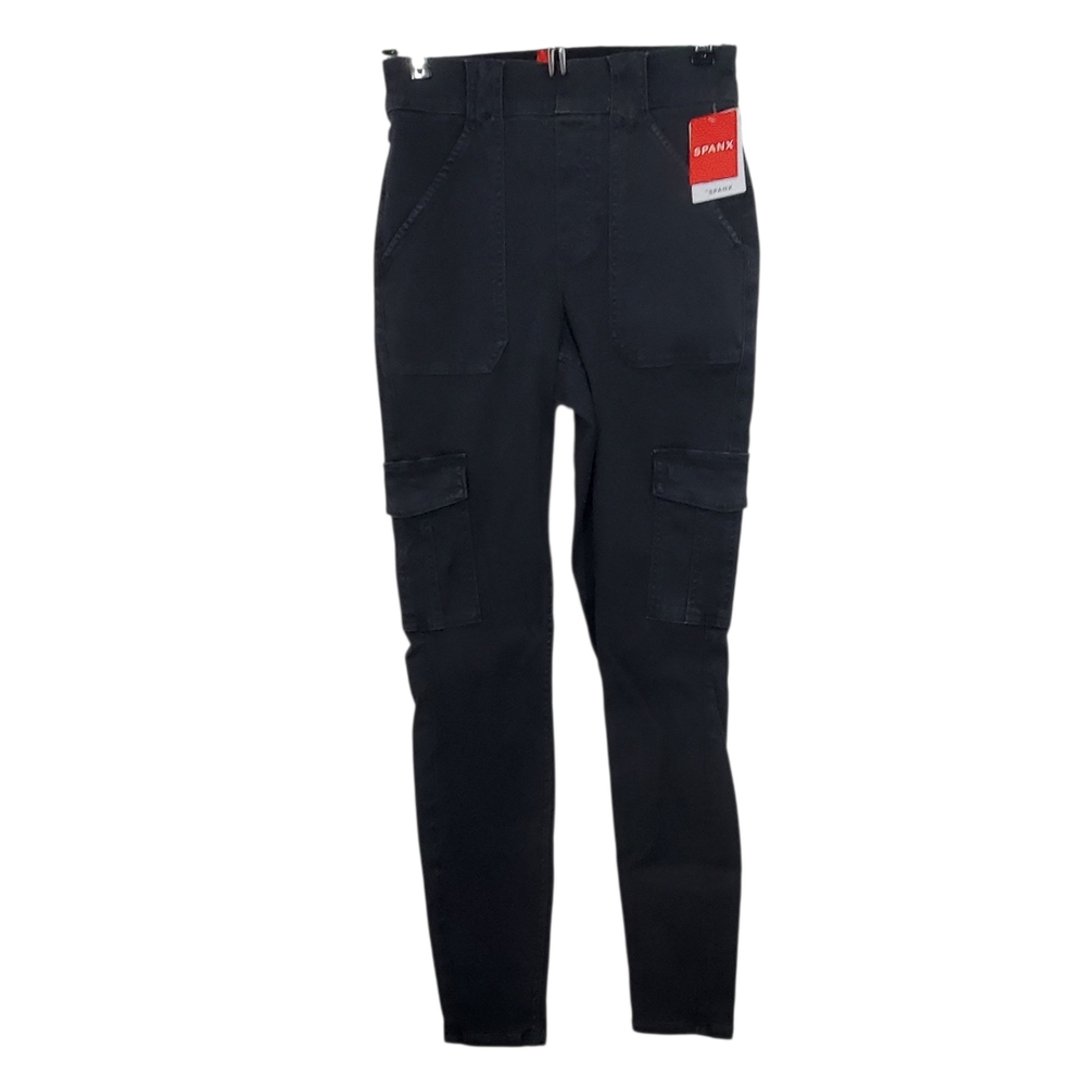 SPANX Black Skinny Cargo Pants